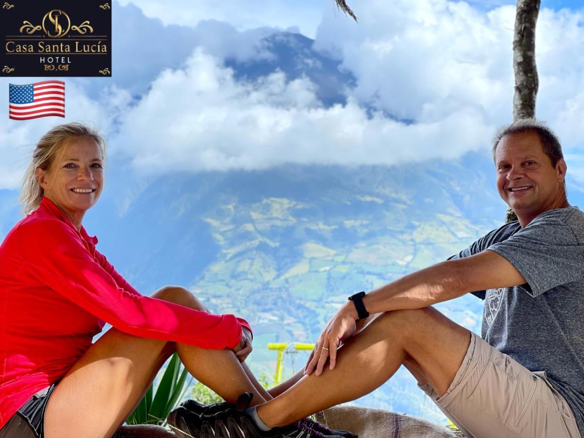 Hotel Casa Santa Lucia Baños Eksteriør billede